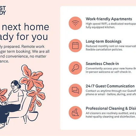 Апартаменты Guestready - Estadio *